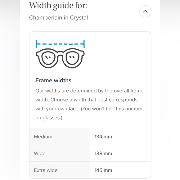Warby Parker Chamberlain Crystal glasses excellent condition. - Picture 7 of 7